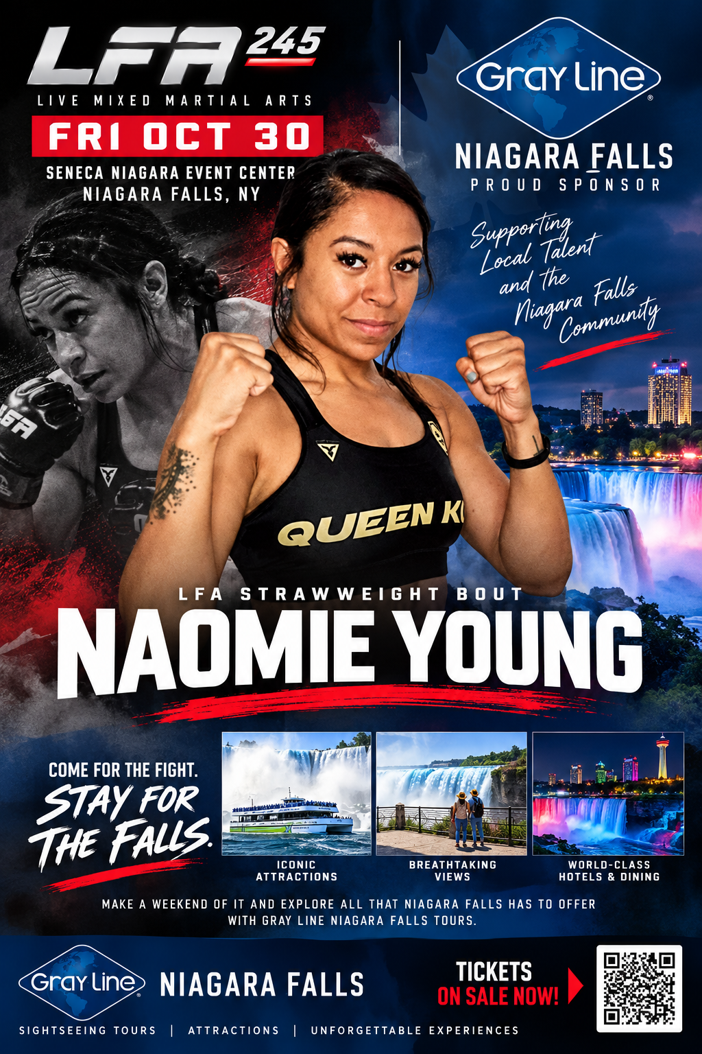 LFA fighter Naomie Young
